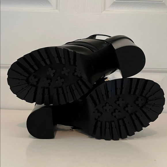 Jeffrey Campbell Craven Ankle Boots Black Size 10 - Picture 10 of 10